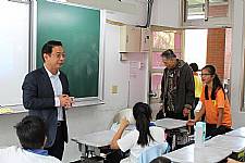 108學年度締結國外姐妹校暨國際筆友計畫~張一平先生蒞校交流